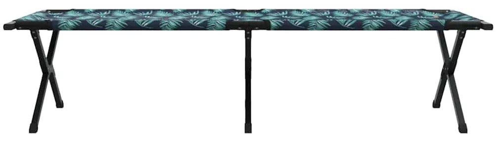 vidaXL Αναδιπλούμενο Κρεβάτι Κάμπινγκ 2 pcs Δάσος 193 x 69 x 45 εκ.