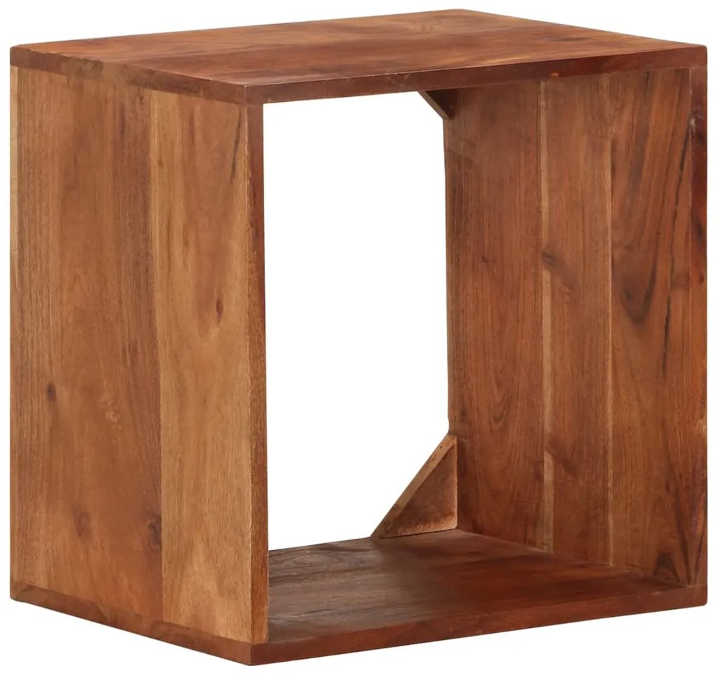 vidaXL Ράφι Τοίχου 40 x 30 x 40 εκ. από Μασίφ Ξύλο Ακακίας