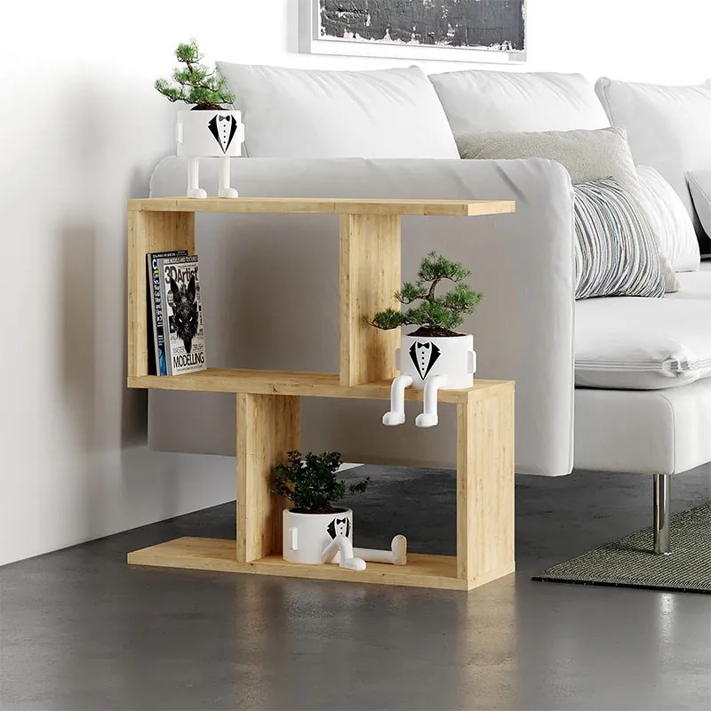 ΒΟΗΘΗΤΙΚΟ ΤΡΑΠΕΖΑΚΙ HOMEMANIA MEGAPAP ΧΡΩΜΑ ΦΥΣΙΚΟ ΟΞΙΑΣ 60X20X60ΕΚ.