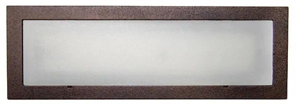 Adeleq Led Φωτιστικό Αλουμινίου Επίτοιχο Ορθογώνιο 1.3W Θερμό Σκουριά 3-97378100