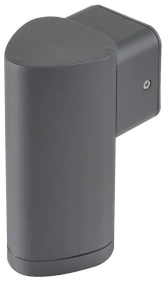 Απλίκα Φωτιστικό Τοίχου GL13505A LED 3W 3000K Ανθρακί IP54 Sunlight-GL13505A-Ανθρακί GL13505A