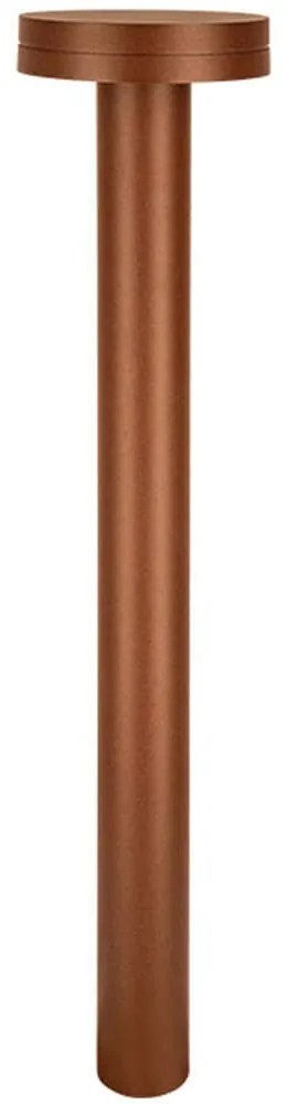 Φωτιστικό Δαπέδου E466 Φ16x80cm Led 12W Brown