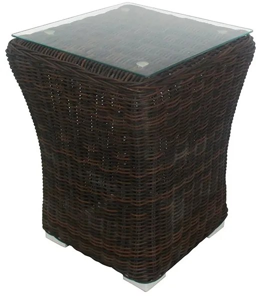 BLIUMIS wicker  τραπέζι κήπου βοηθητικό 040*040*050cm CARLA 5120 G