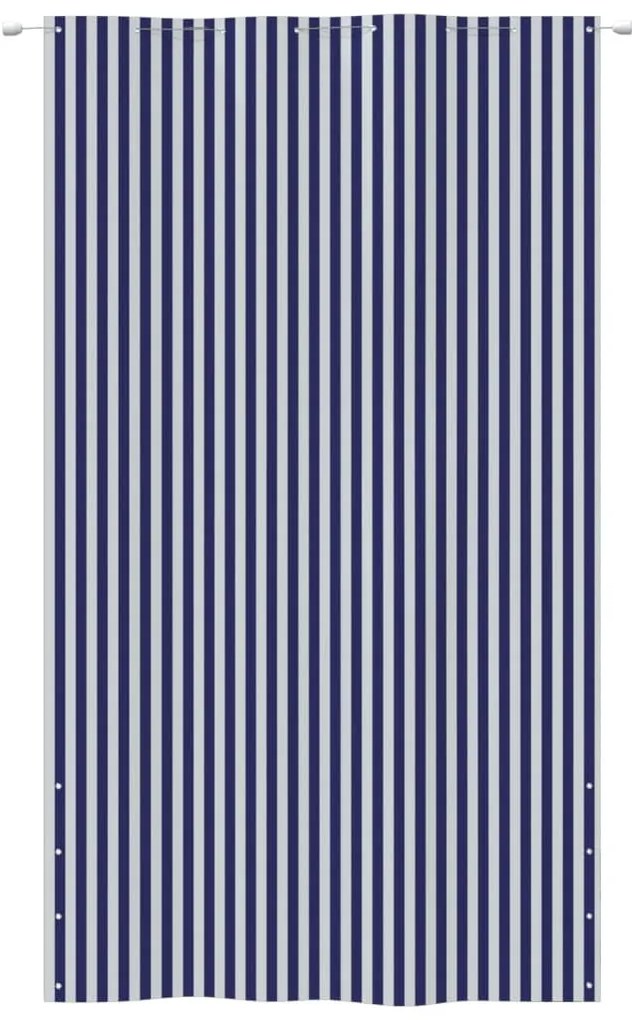 vidaXL Διαχωριστικό Βεράντας Μπλε & Λευκό 160 x 240 εκ. Ύφασμα Oxford