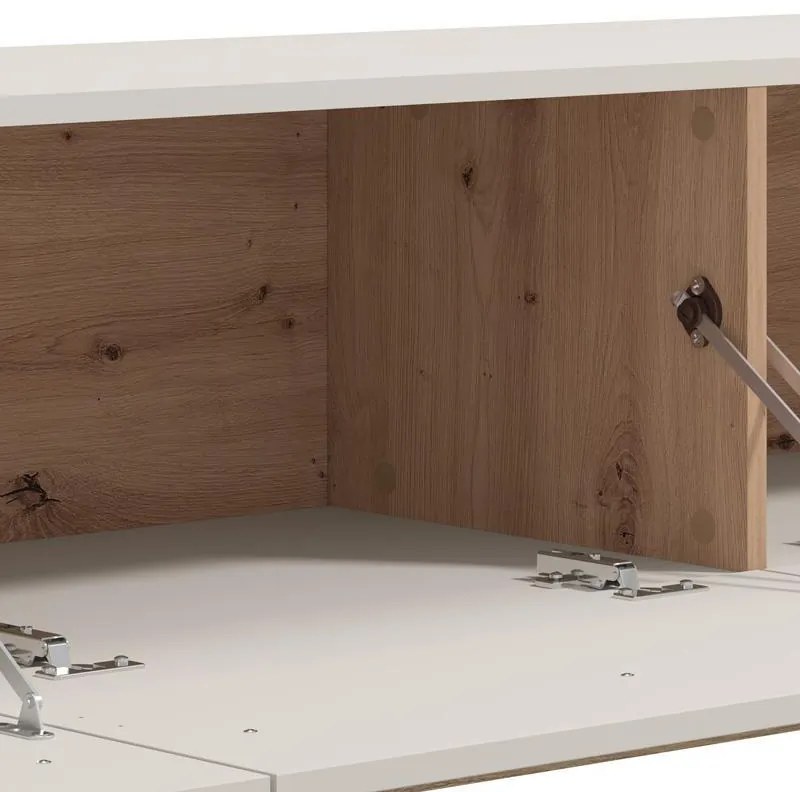 Έπιπλο τηλεόρασης ARLES 192 3K3V Cashmere - Artisan Oak 192x42x32εκ. 192x42x32 εκ.