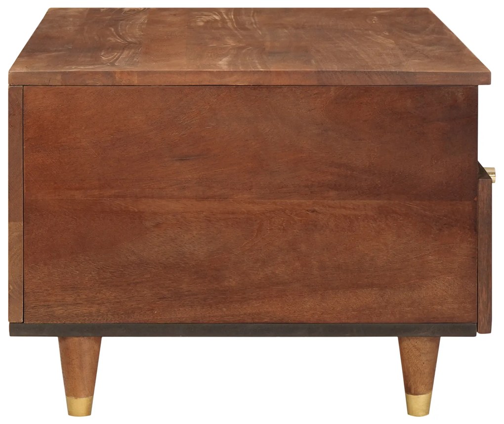 vidaXL Τραπεζάκια Σαλονιού with Drawer Καφέ 80 x 54 x 40 εκ