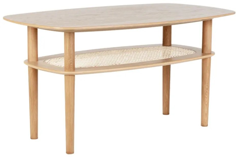 Τραπέζι Καφέ Together S.Rectangle 5521 100x60x51.6cm Oak Umage