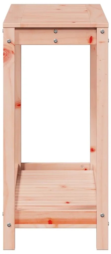 vidaXL Τραπέζι Κηπουρικής με Ράφι 108x35x75 εκ. Μασίφ Ψευδοτσούγκα