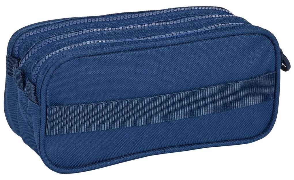 Τριπλή Κασετίνα Kappa 21,5 x 10 x 8 cm Ναυτικό Μπλε