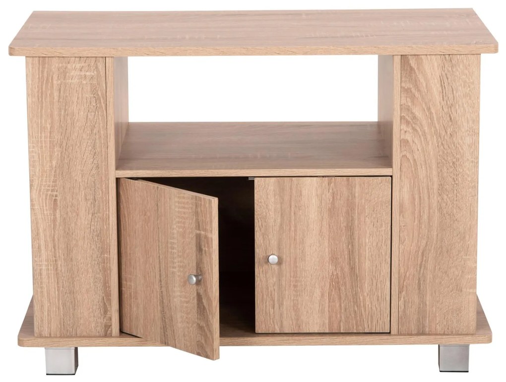 Έπιπλο τηλεόρασης CLUSE Μελαμίνης σε Sonoma Oak 80x40x57,5Υεκ. 80x40x57.5 εκ.