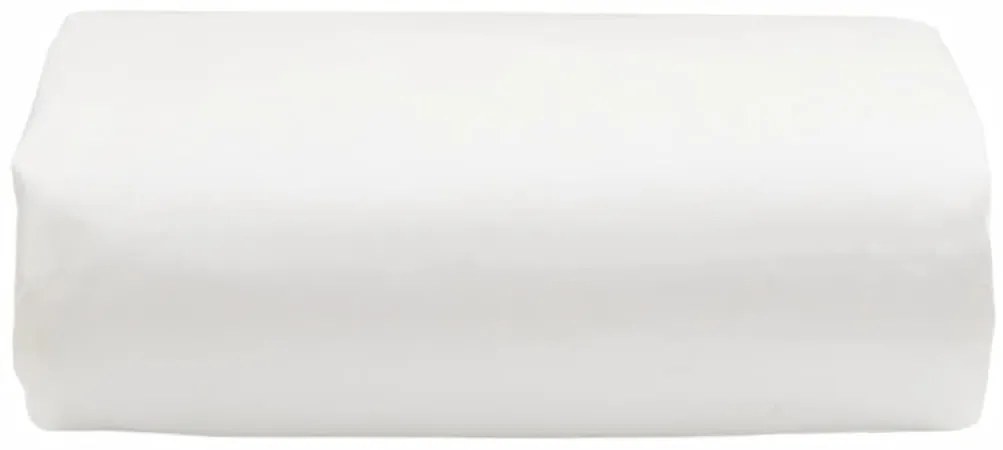 vidaXL Μουσαμάς Λευκός 5 x 6 μ. 650 γρ./μ²