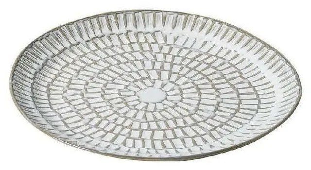 Πιατέλα Διακοσμητική NFU223 27,5x26,2x2,7cm Olive Espiel Porcelain