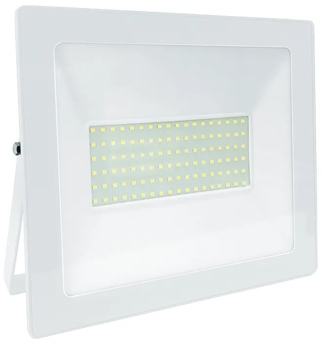 WHITE LED SMD FLOOD LUMINAIRE IP66 100W 3000K 8100Lm 230V RA80 - 3000K - Q10030W