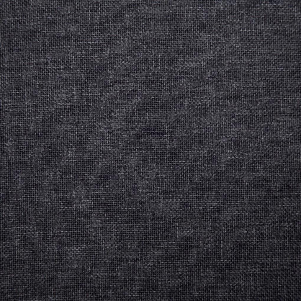 Παγκάκι Σκούρο Γκρι 139,5 εκ. από Πολυεστέρα - Γκρι