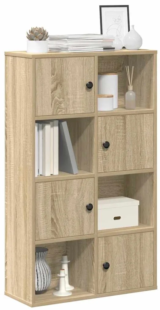 vidaXL Βιβλιοθήκη Sonoma Δρυς 60x24x101,5 εκ. από Επεξεργασμένο Ξύλο