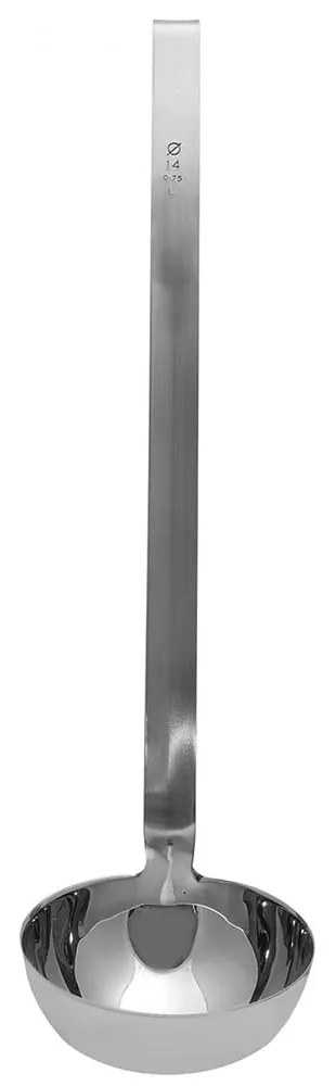 Κουτάλα Βαθιά Chef UR70331243 43cm Από Ανοξείδωτο Ατσάλι Silver K-Professional Stainless Steel