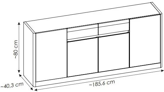 Μπουφές Calma Plus