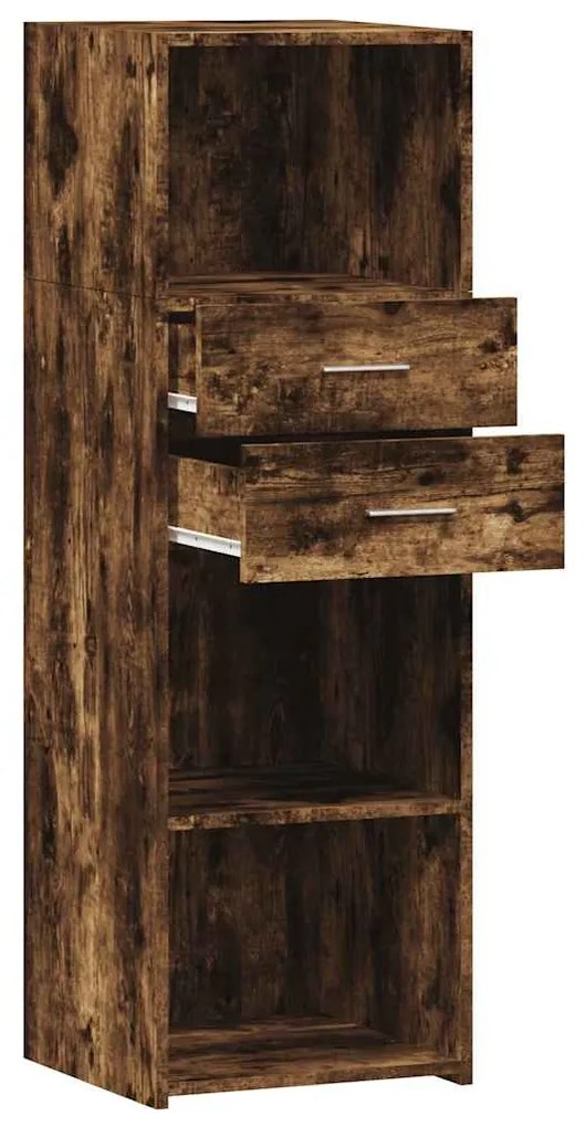 vidaXL Ντουλάπα Καπνιστή Δρυς 40x42,5x124 εκ. από Επεξεργασμένο Ξύλο