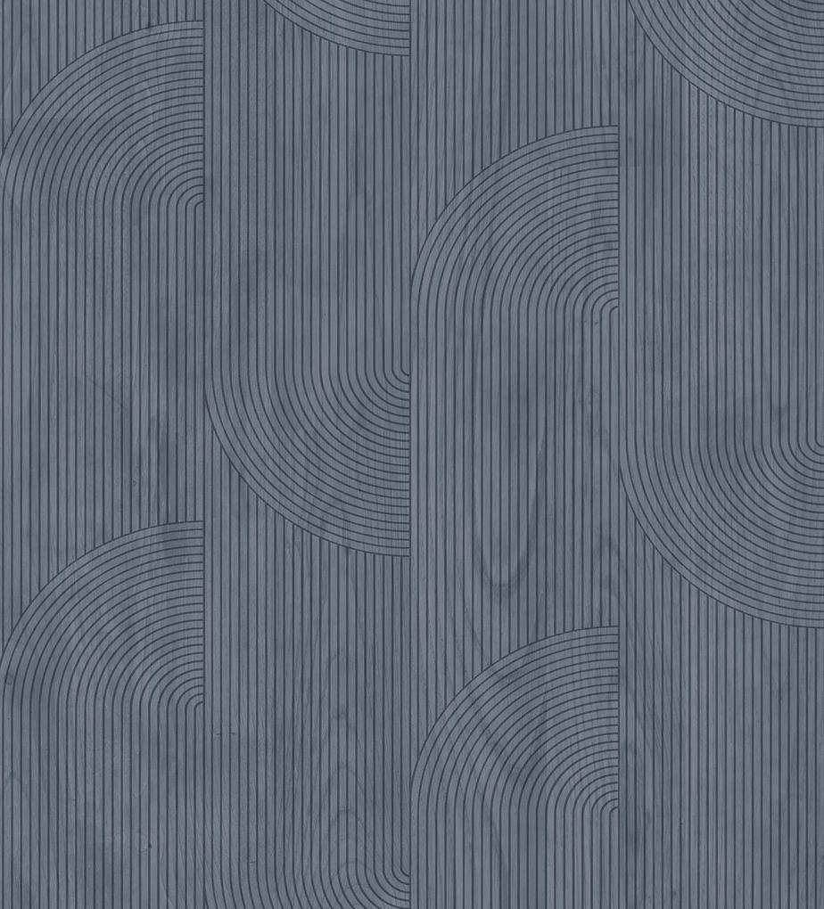 Ταπετσαρία Τοίχου Woodlines M31601 Μπλε 53 cm x 10 m