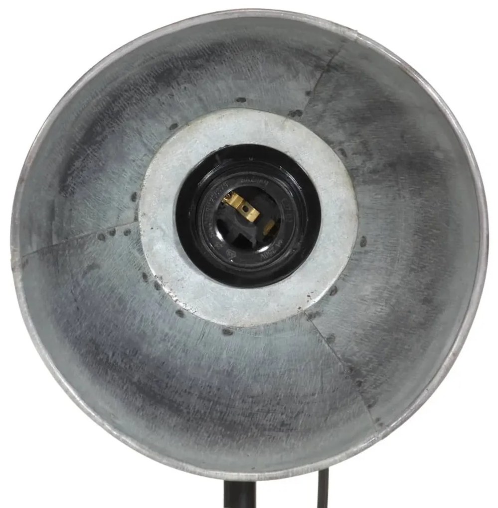 Φωτιστικό Γραφείου 25 W Vintage Ασημί 17x17x50 εκ. Ε27 - Ασήμι