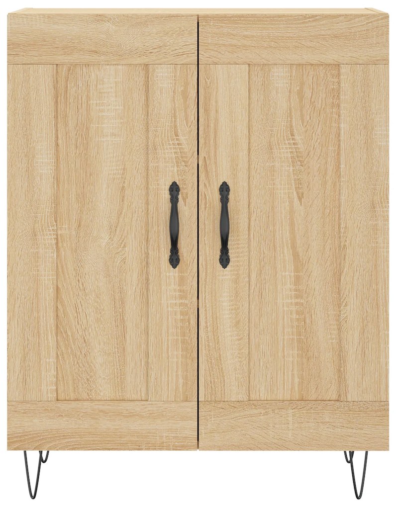 vidaXL Ντουλάπι Sonoma Δρυς 69,5 x 34 x 90 εκ. από Επεξεργασμένο Ξύλο