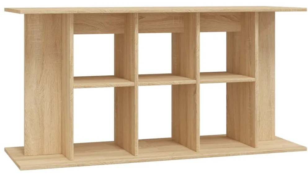 vidaXL Βάση Ενυδρείου Sonoma Δρυς 120x40x60 εκ. από Επεξεργασμένο Ξύλο