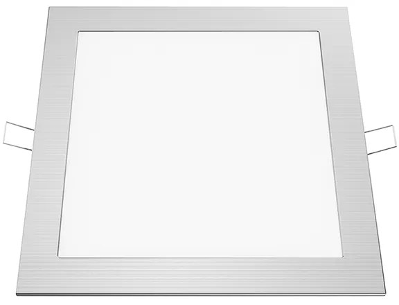 LED SLIM PANEL NM SQUARE REC. 18W 4000K 1660Lm 225mm 230V AC Ra80 ACA PLATO1840SNM