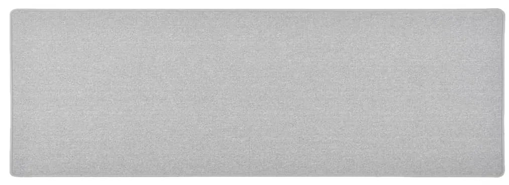 vidaXL Χαλί Διάδρομος Ανοιχτό Γκρι 50 x 150 εκ.