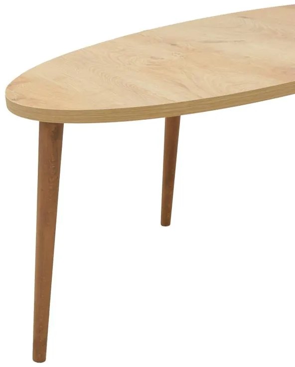 Τραπέζι σαλονιού Barton sonoma-καφέ 90x45x40εκ 90x45x40 εκ.