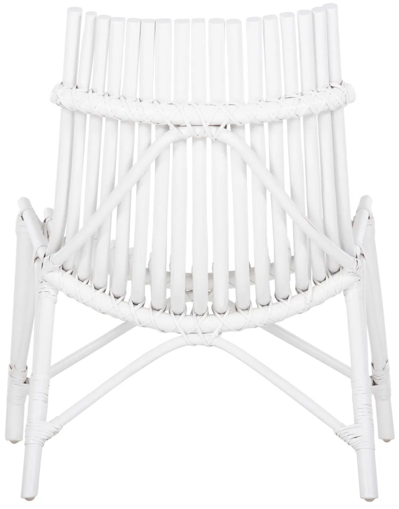 Καρέκλα CELLION C9812.03 Ράβδοι Rattan σε Λευκό Xρώμα 76x72x83Υεκ. 76x72x83 εκ.