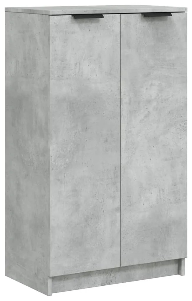 vidaXL Παπουτσοθήκη Γκρι Σκυροδέματος 59x35x100,5 εκ. Επεξεργασμένο Ξύλο