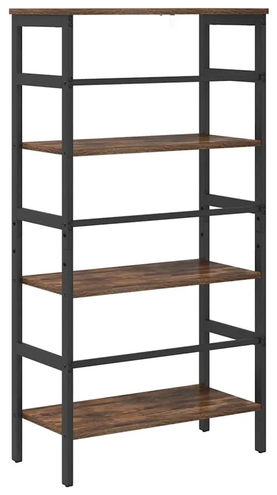 vidaXL Ράφι Βιβλίων Καπνιστό Δρύς 60 x 29,5 x 115 εκ