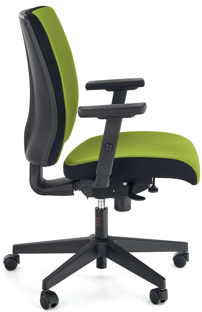 POP office chair, color: black / green DIOMMI V-NS-POP-FOT-ZIELONY
