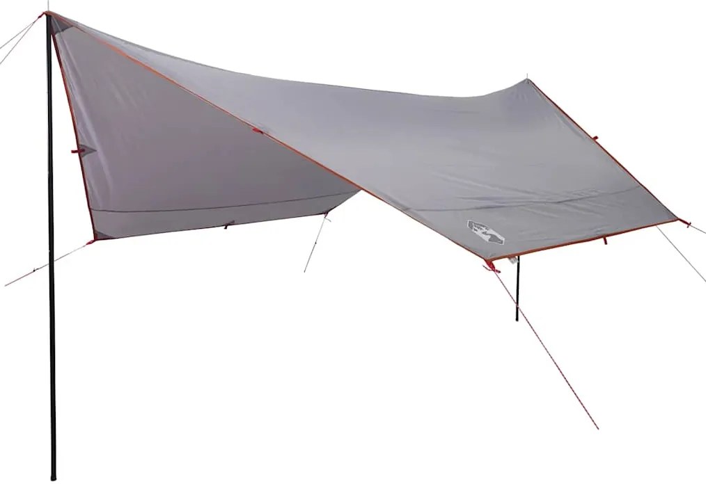 vidaXL Μουσαμάς Κάμπινγκ Αδιάβροχος Πορτοκαλί 430x380x210 εκ.