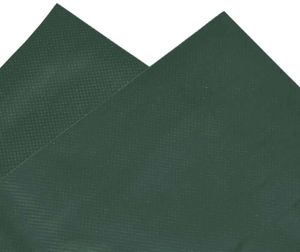 vidaXL Μουσαμάς Πράσινος 5 x 7 μ. 650 γρ./μ²