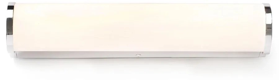 Φωτιστικό Μπάνιου - Τοίχου Danubio 63601 LED 12W 2700K 800Lm Chrome Faro Barcelona Aluminium, Glass