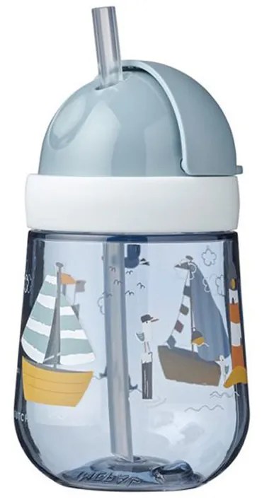 Ποτήρι Εκπαιδευτικό 300ml Με Καλαμάκι Little Dutch Sailors Bay MEP108014065244