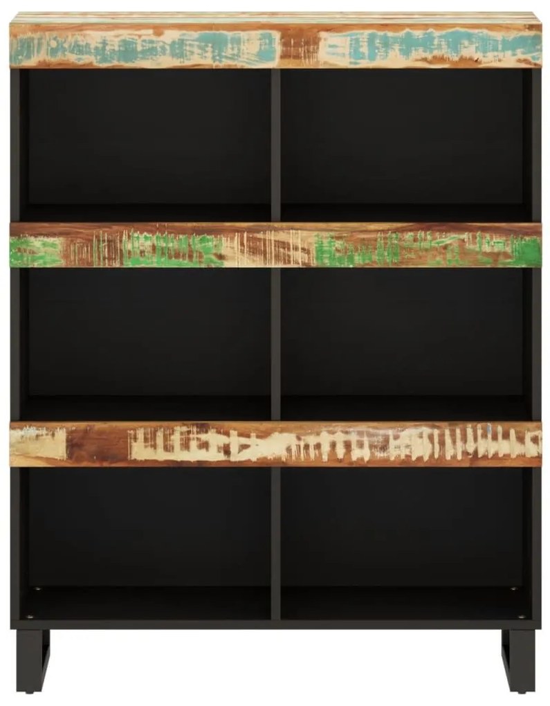 Βοηθητικό Έπιπλο 85 x 33 x 107 εκ. από Μασίφ Ανακυκλωμένο Ξύλο - Πολύχρωμο