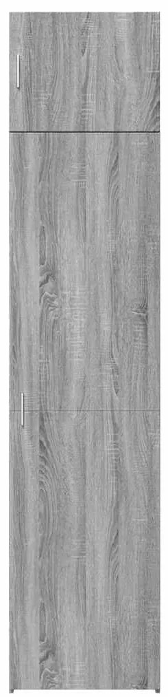 vidaXL Ντουλάπι Αποθήκευσης Στενό Δρυς 50x42,5x225 εκ. Επεξεργ. Ξύλο