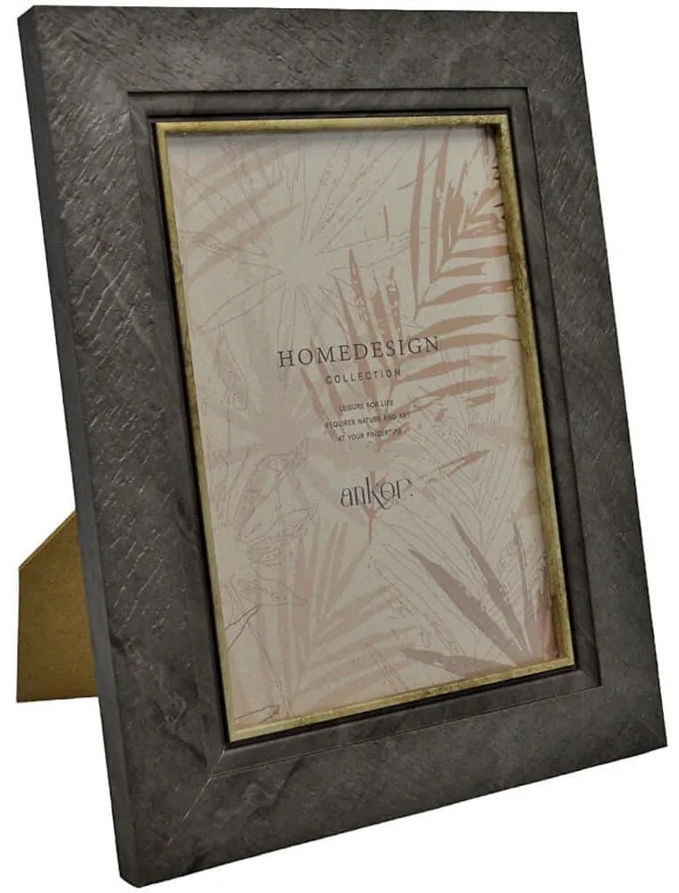 Κορνίζα 13515-6 15x20cm Sagre Effect Grey Ankor Πλαστικό