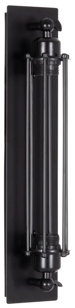 ΑΠΛΙΚΑ ΤΟΙΧΟΥ 2ΦΩΤΗ BEACON HM4463 ΜΕΤΑΛΛΟ ΣΕ ΜΑΥΡΟ 10x10x47Υεκ. - 0536070 - HM4463