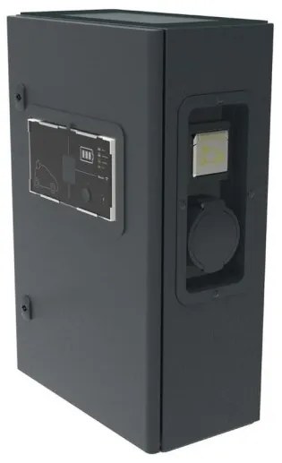 Σταθμός Φόρτισης Μονοφασικός 4,6 KW Mode2-3 Green'up Premium 058041 Legrand-58041-Μαύρο 058041