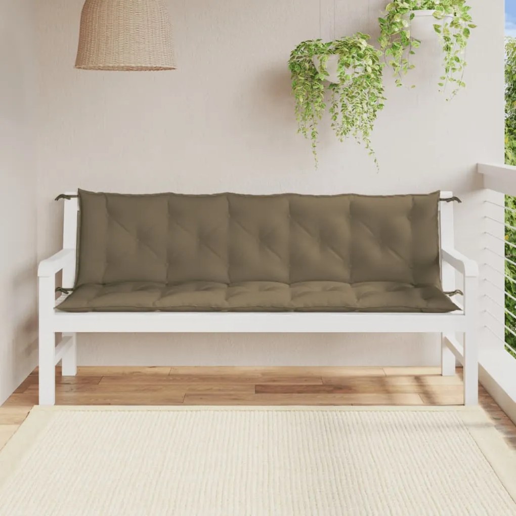 ΜΑΞΙΛΑΡΙΑ ΠΑΓΚΟΥ ΚΗΠΟΥ 2 ΤΕΜ. TAUPE ΜΕΛΑΝΖΕ 180X50X7 ΕΚ. ΎΦ. 4002627