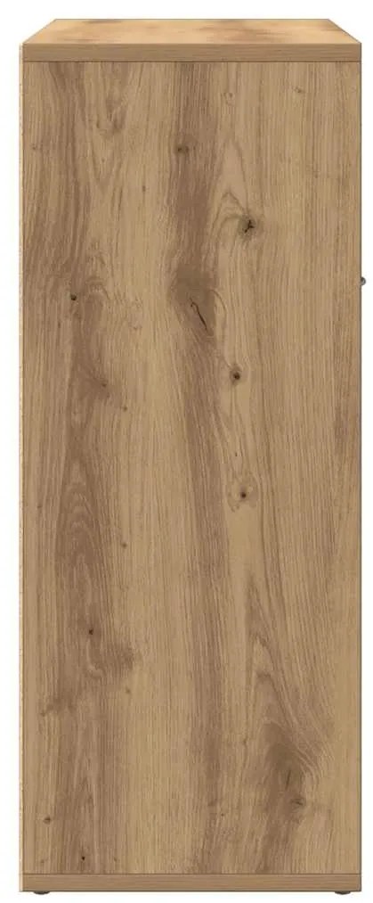 vidaXL Sideboard Artisan Oak 60x30x75 cm Κατασκευασμένο ξύλο