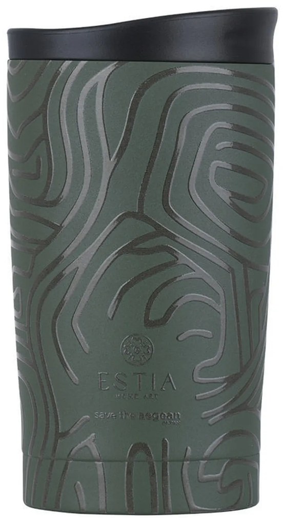 Θερμός Travel Mug Save The Aegean Olive Flow 350ml Estia 01-31886