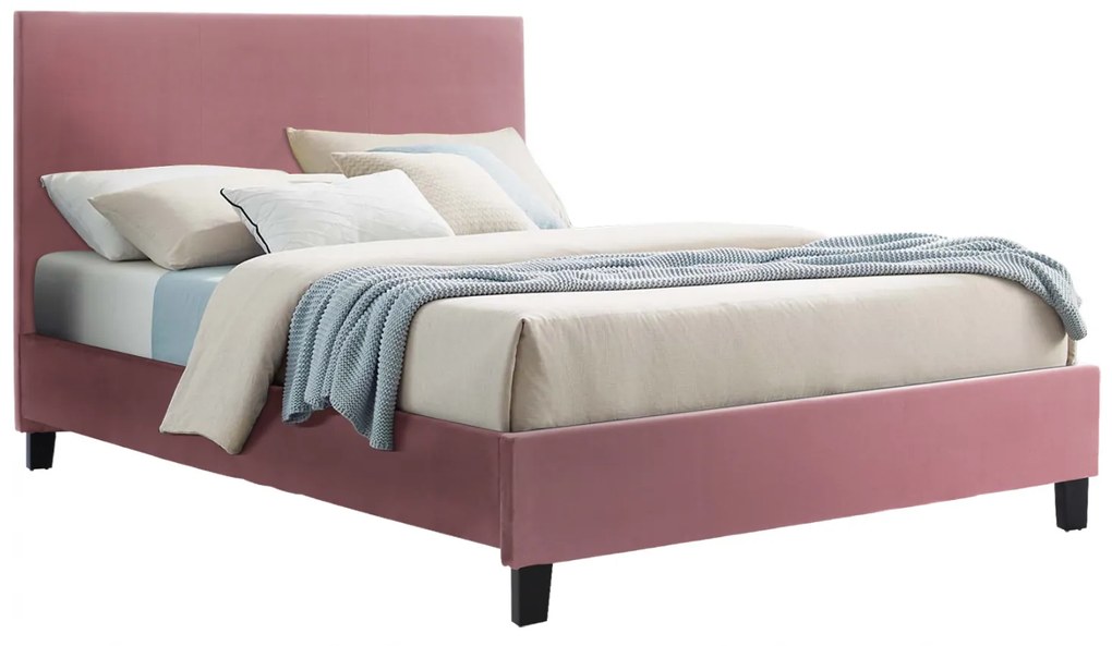 ΚΡΕΒΑΤΙ BECCA ΑΠΟ ΒΕΛΟΥΔΟ ΣΑΠΙΟ ΜΗΛΟ HM553.12 ΓΙΑ ΣΤΡΩΜΑ 150x200 EK.