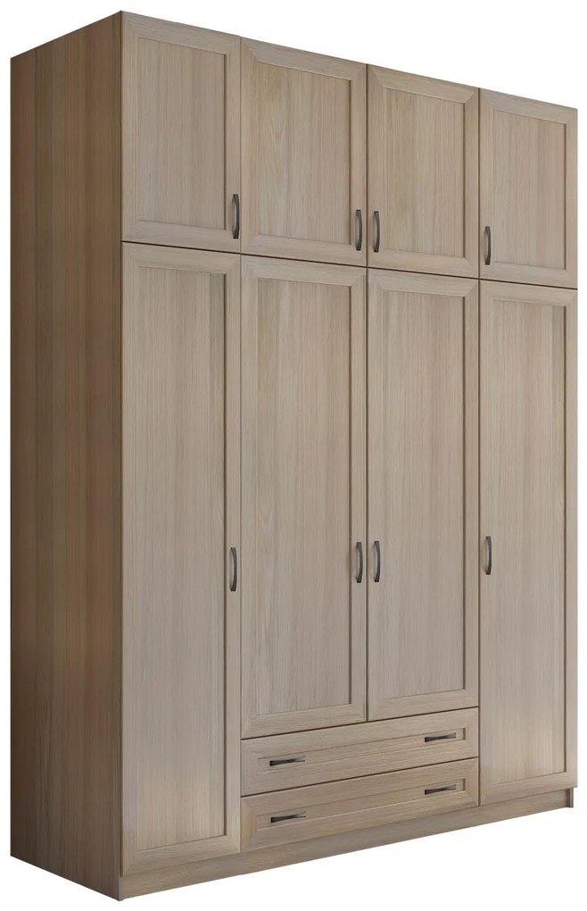 Wardrobe KEMPINSKI 4-door Λάττε