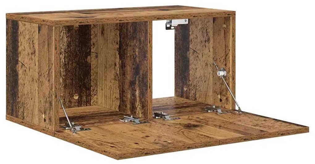 vidaXL Ντουλάπι TV 3 pcs Καφέ 60 x 30 x 30 cm Επεξεργασμένο ξύλο