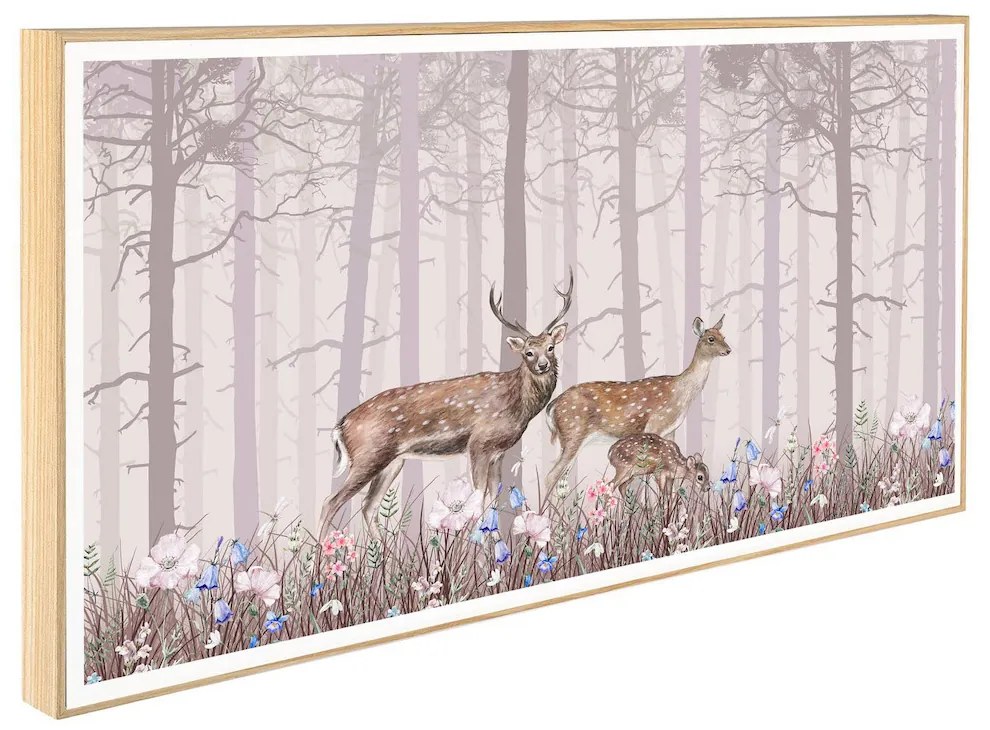 Παιδικό Κάδρο Ελαφάκια KDP27 30x60cm