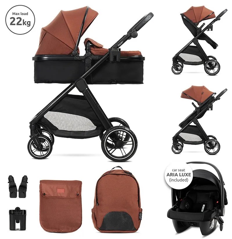 LORELLI ΠΟΛΥΚΑΡΟΤΣΙ ΜΕΤΑΤΡΕΠΟΜΕΝΟ 3 ΣΕ 1 ΜΕ ΚΑΘΙΣΜΑ ASPEN PICANTE 10022062508-3